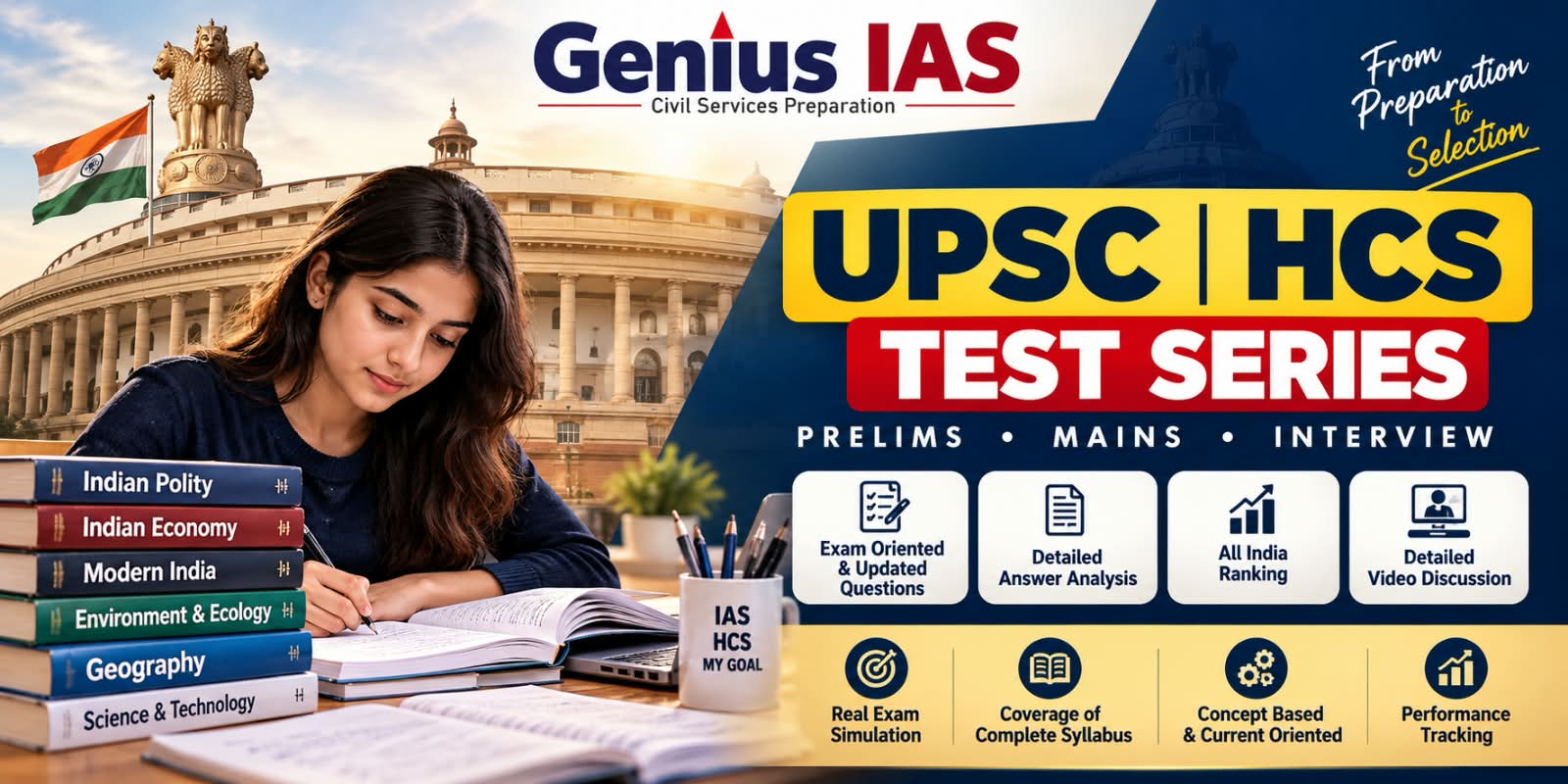 UPSC prelims test series with All India ranking
